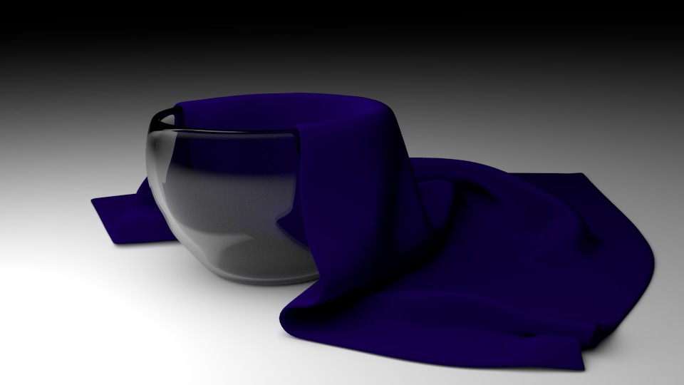 cloth at glass by blenderole preview image 1
